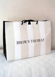 brown thomas shopping bag